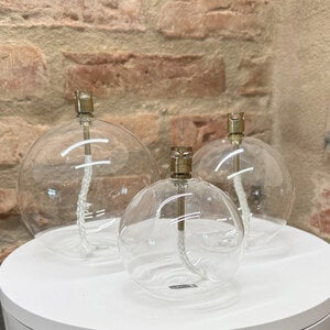 Oljelampa Klarglas 10cm