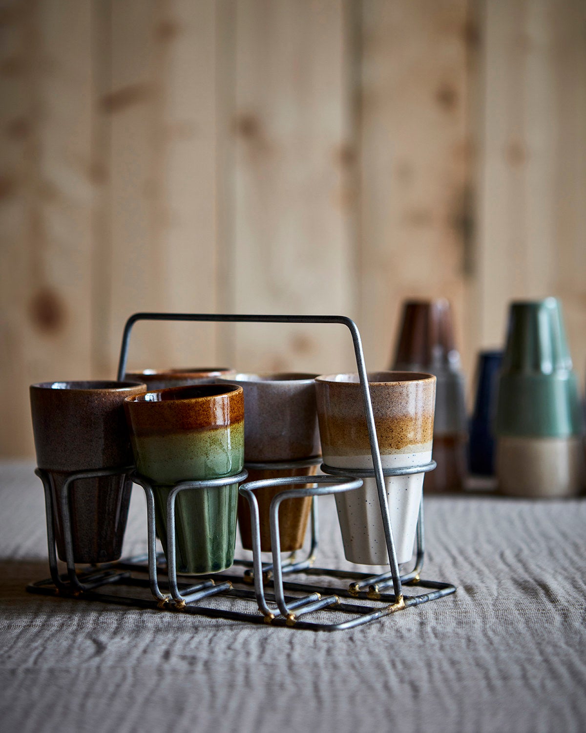 COSTA Kopp M, Brun/flerfärgad