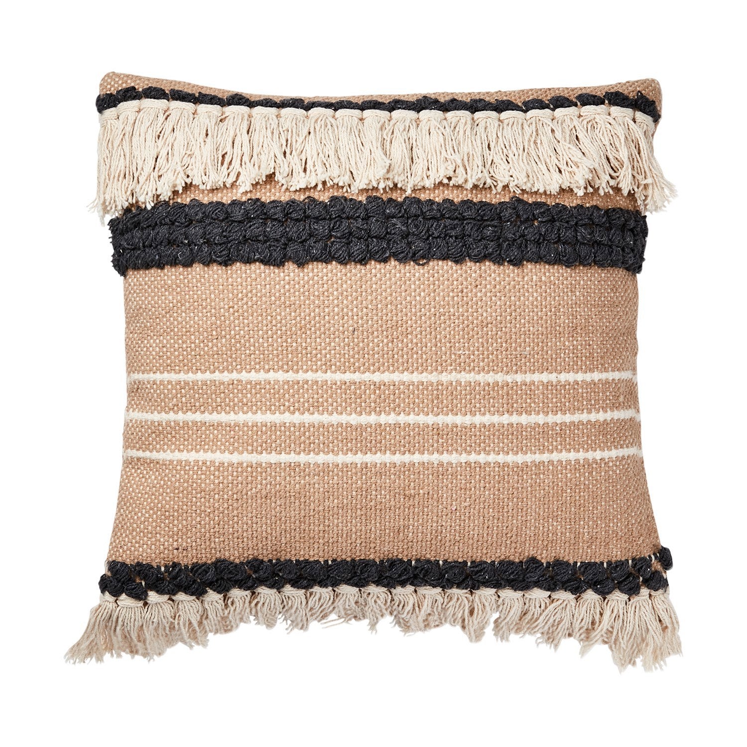 MINNA Kuddfodral, Beige/grå