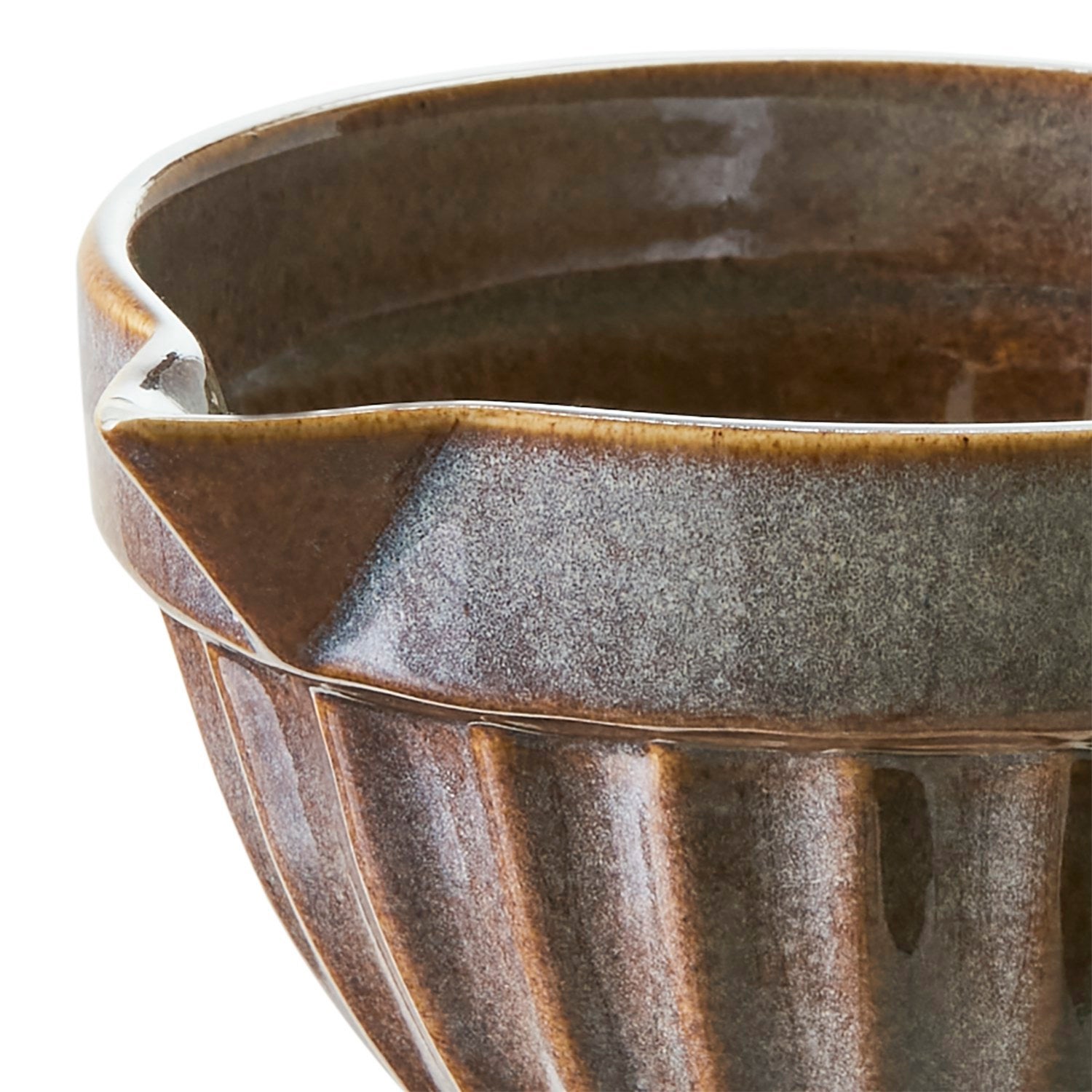 COSTA Skål med pip, Brun/flerfärgad