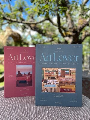 Art Lover Bok Pussel - No 1 Lounge