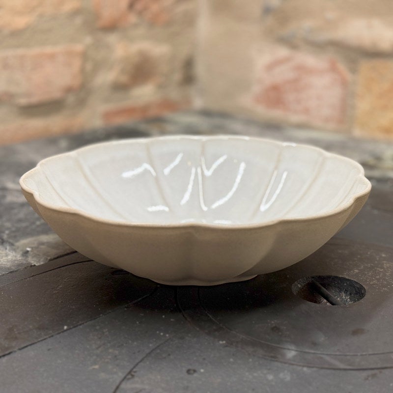 Marrakesh Sopp-, Pasta- eller serveringsskål Vit Ø 23 cm