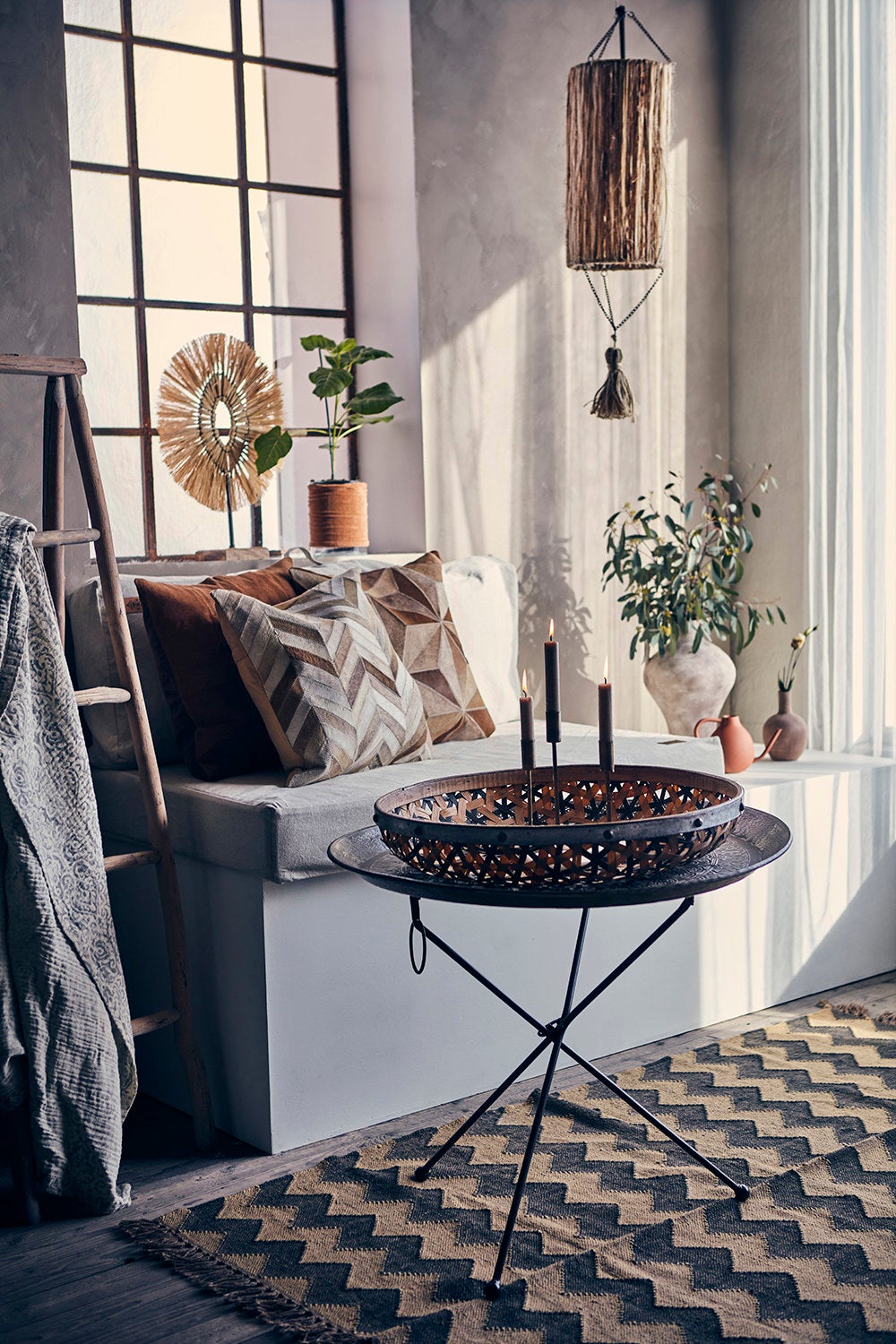 SAVANNA Kuddfodral, Flerfärgad