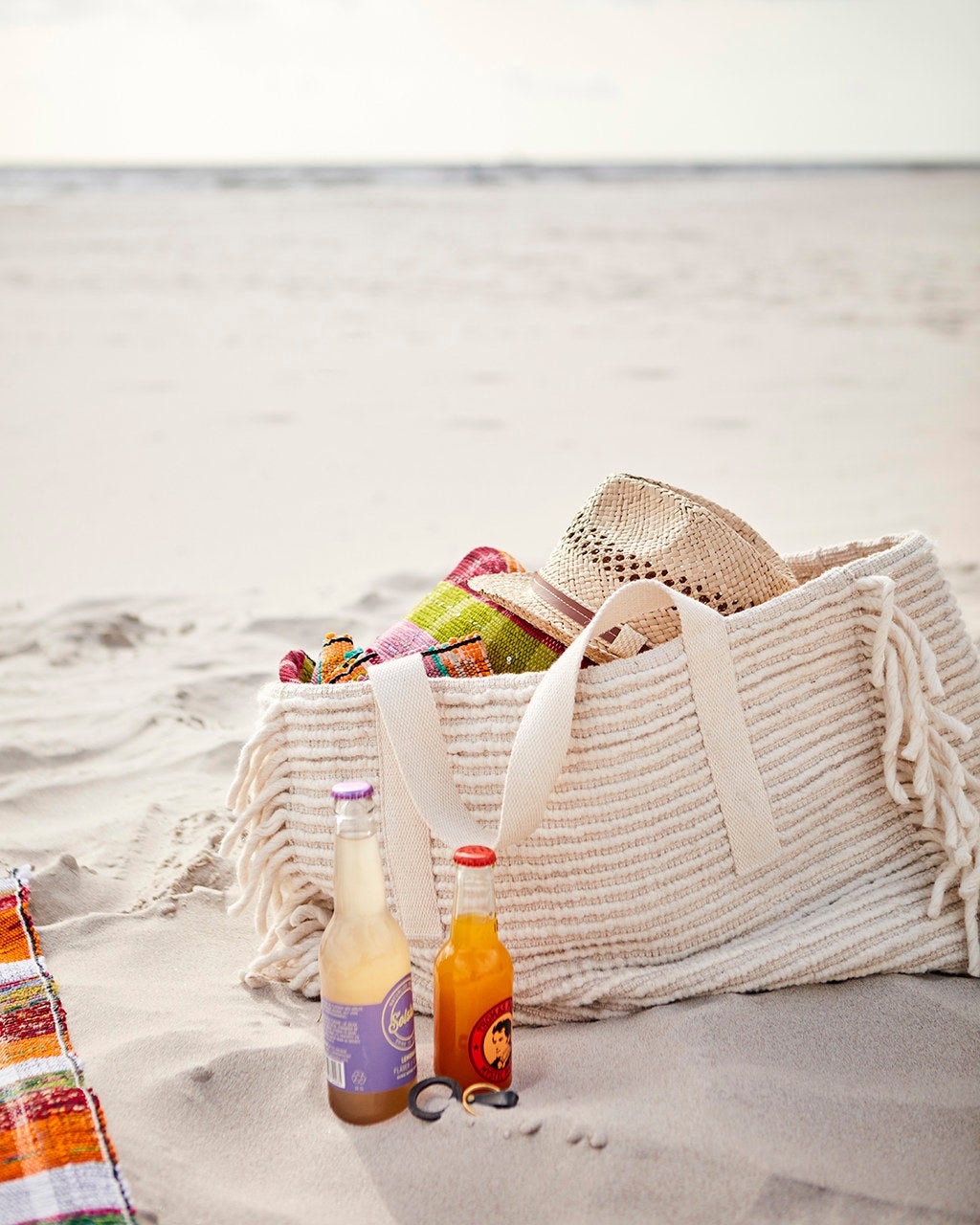 VENDELA väska Beige 50x22x35/58 cm