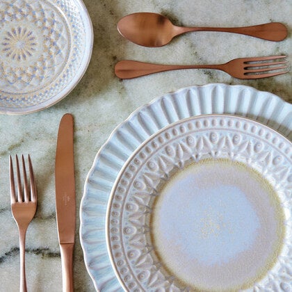 Cristal Salladsassiett Pärlemor