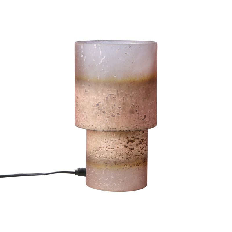 ELDOR Bordslampa, Mörkrosa