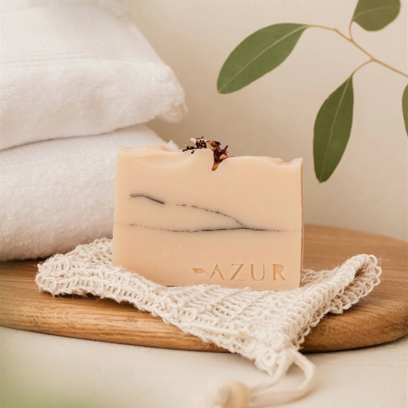 Tvålpåse i naturmaterial