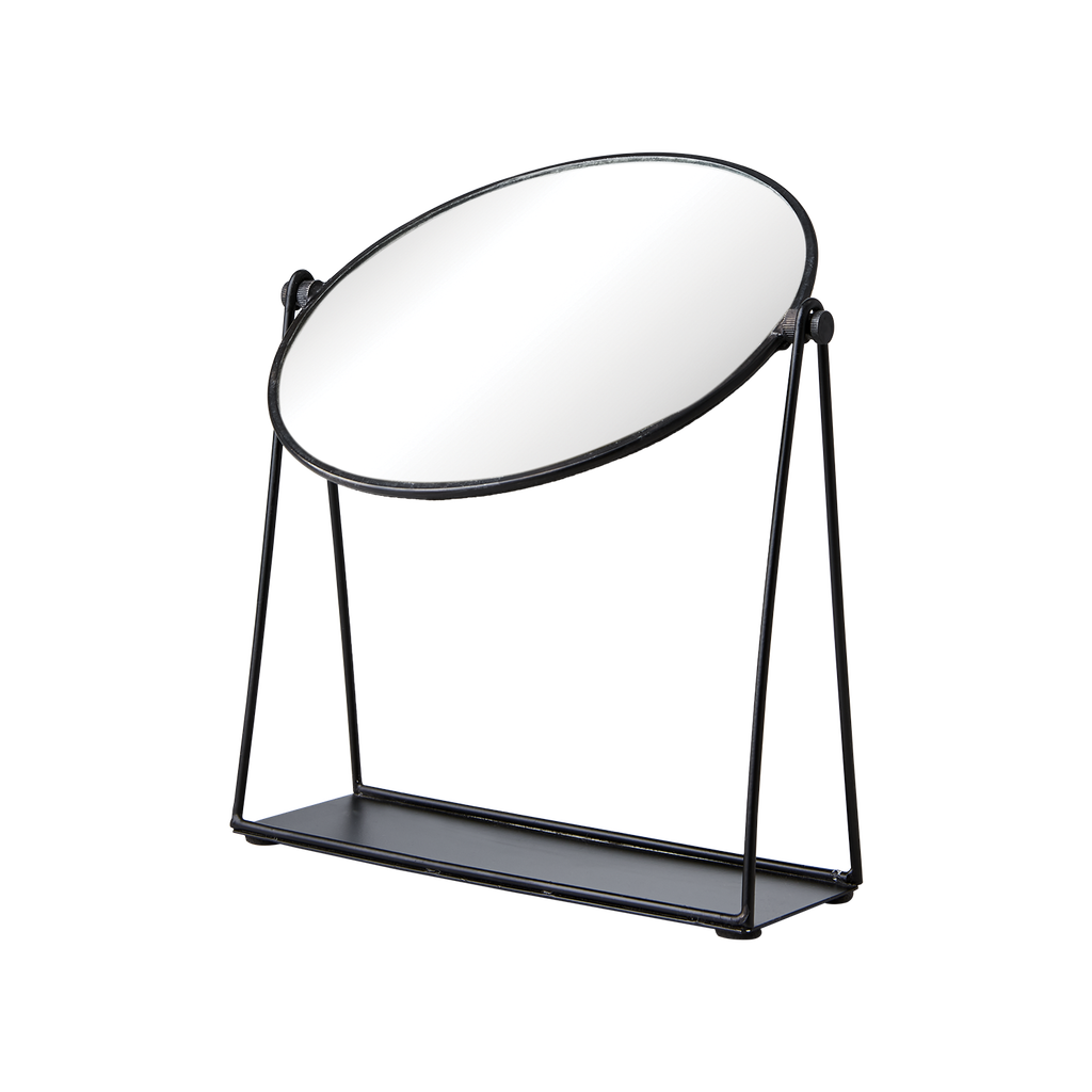MARINA spegel L, svart