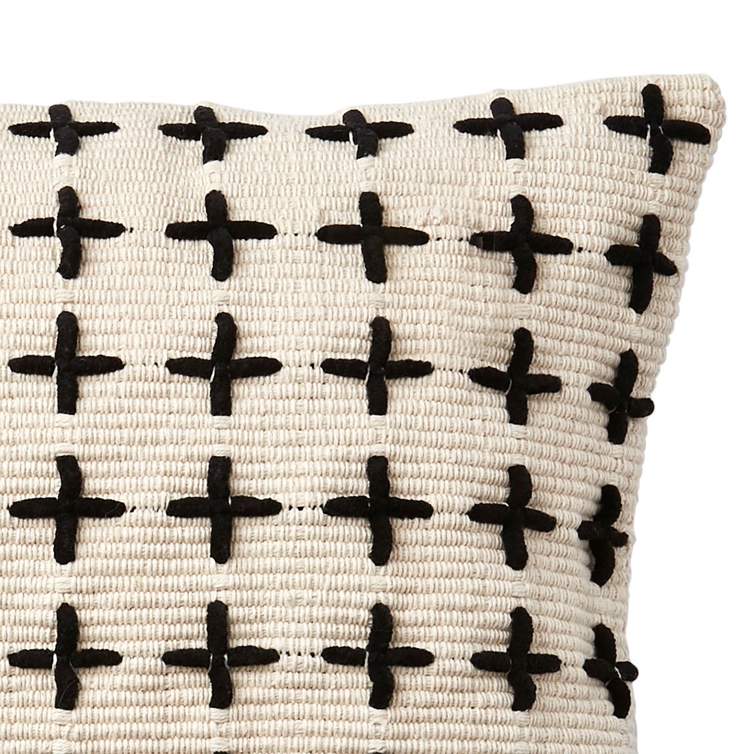 MAJA Kuddfodral, Elfenben/svart