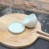 Sandfärgad smörbytta | Egen kollektion | Fransk keramiker