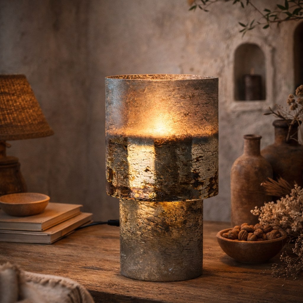 ELDOR Bordslampa, Silver