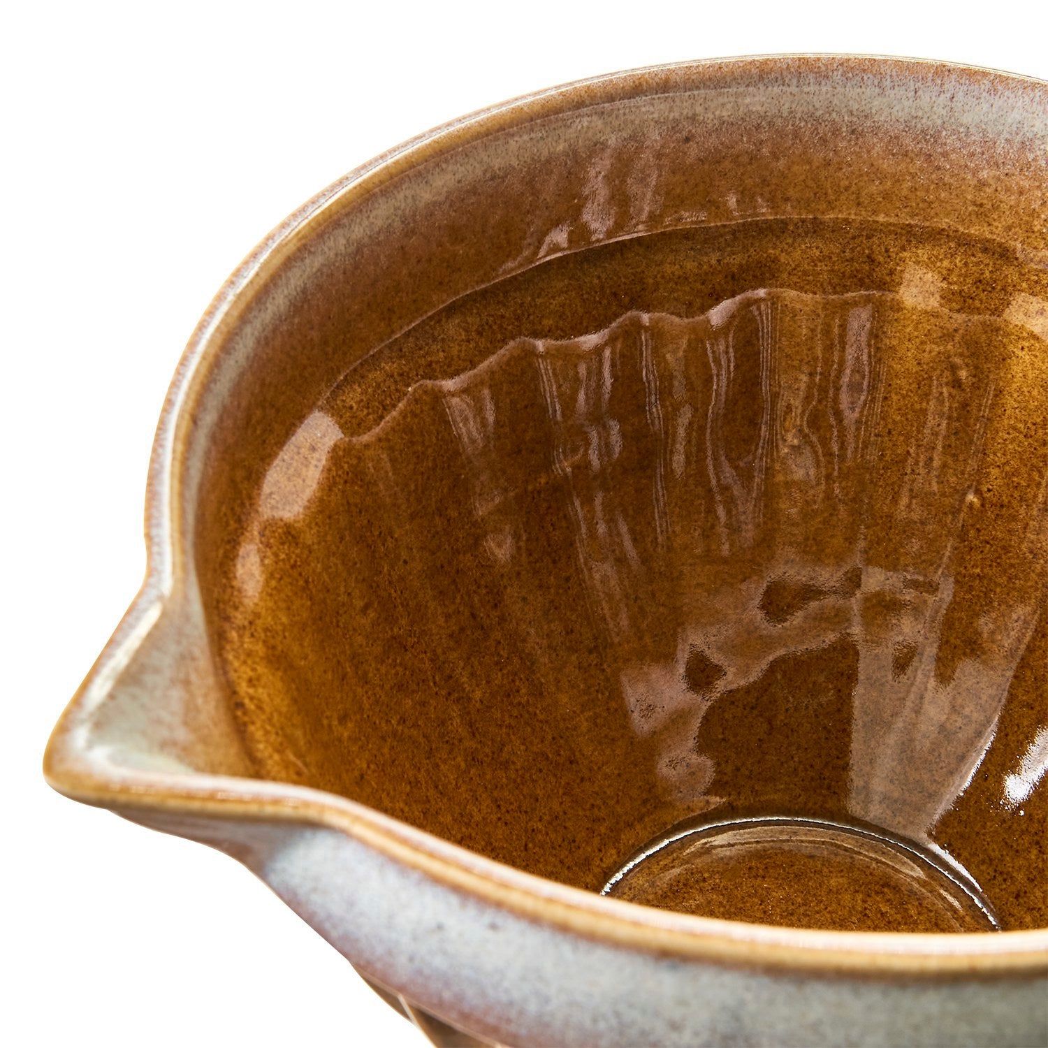 COSTA Skål med pip, Senapsgul/flerfärgad