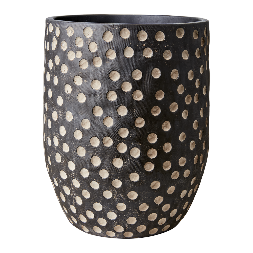 CAMILLE Kruka L, Svart/brun