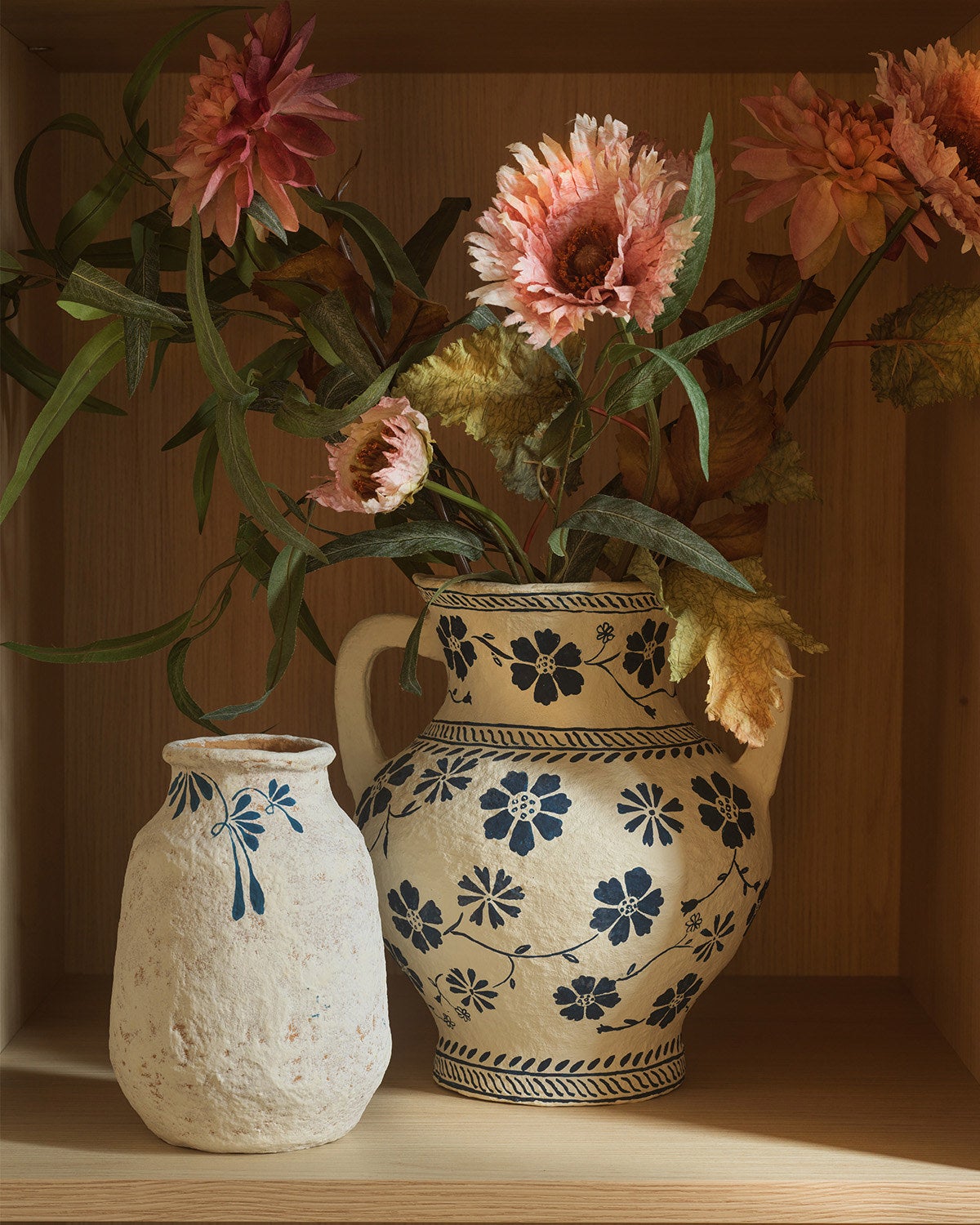 ANGUS Vas, Blå/elfenben