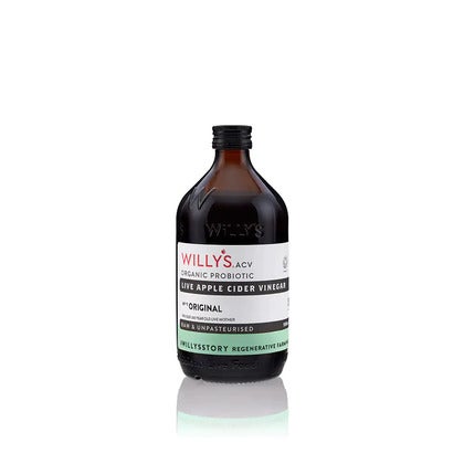 Äppelcidervinäger - Live Fermenterad med Moderkultur 500ml