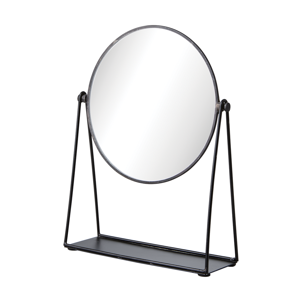 MARINA spegel L, svart