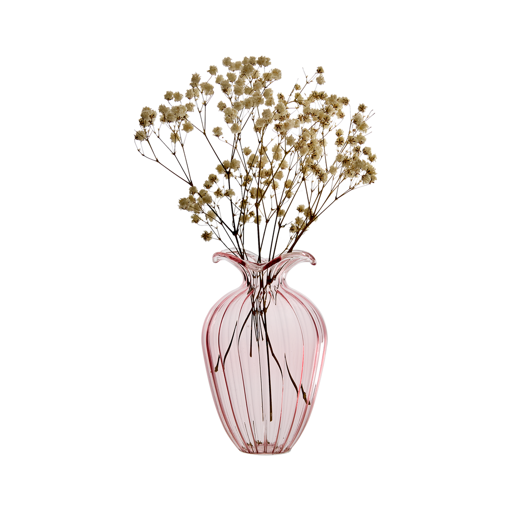 MOA vas Ø8xH12.5 cm, rosa