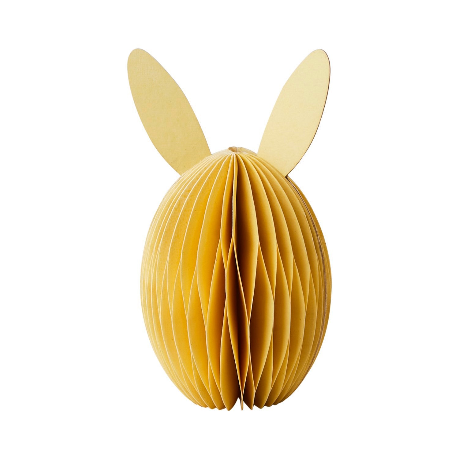 BUNNY Påskkanin i papper – Gul
