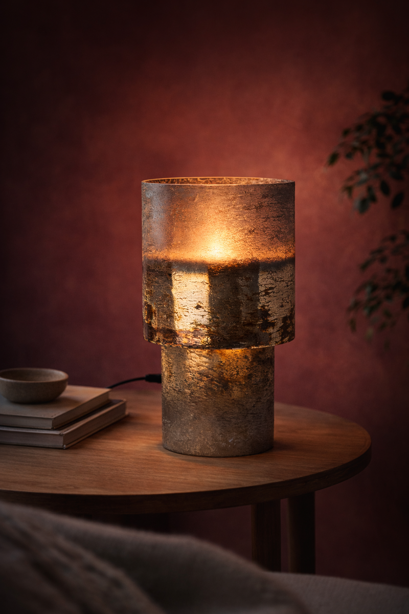 ELDOR Bordslampa, Silver