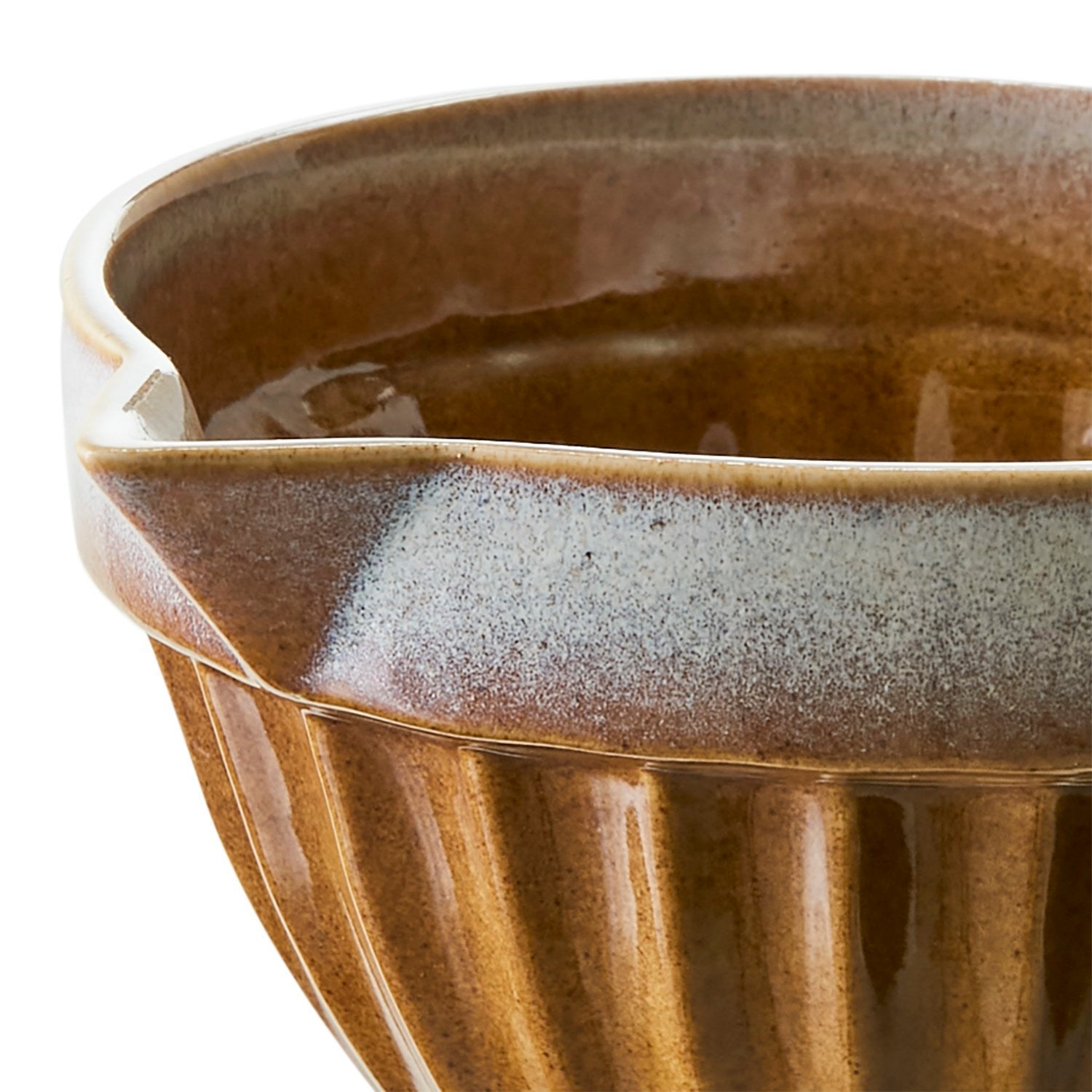 COSTA Skål med pip, Senapsgul/flerfärgad