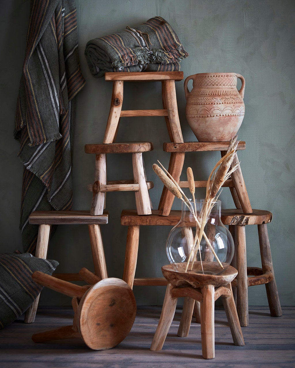 THEO kruka Ø28xH30 cm, natur