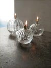Oljelampa Elegant klarglas 14cm