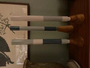 Ljus 3-pack 30cm Gradient Layered 19h