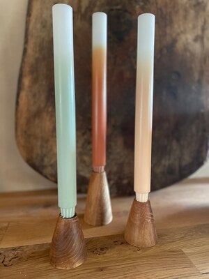 Ljus 3-pack 30cm Pine tree Gradient 19h