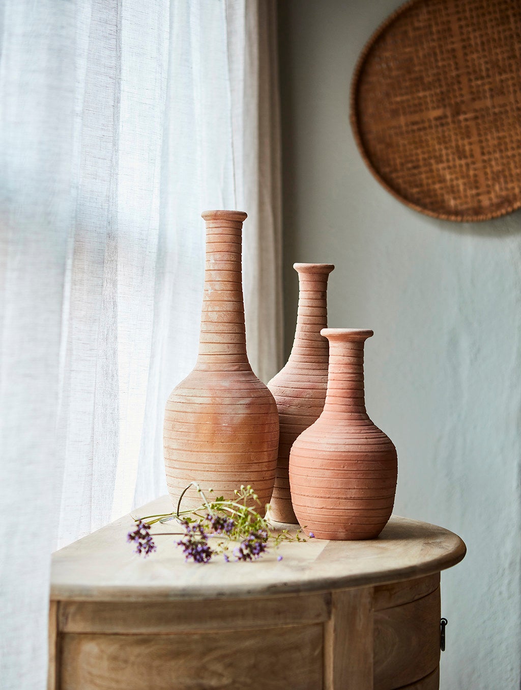 THEO Urna, Terrakotta Ø21/26xH18