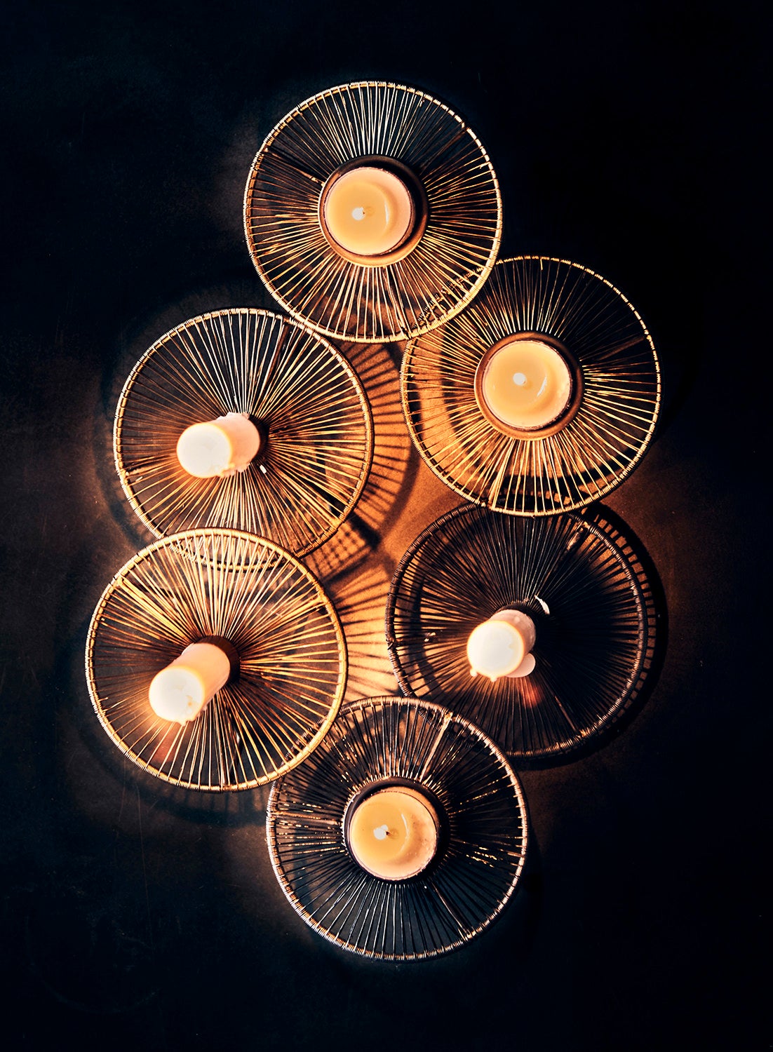 THOMAS Ljusstake L, Koppar