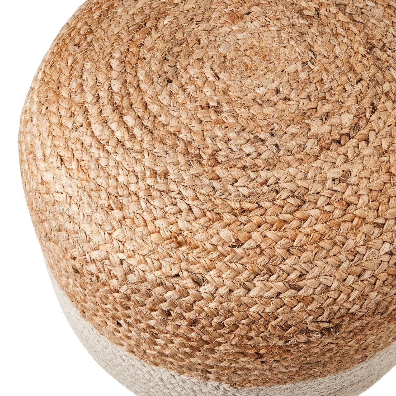 JUNI Sittpuff, Natur/elfenben