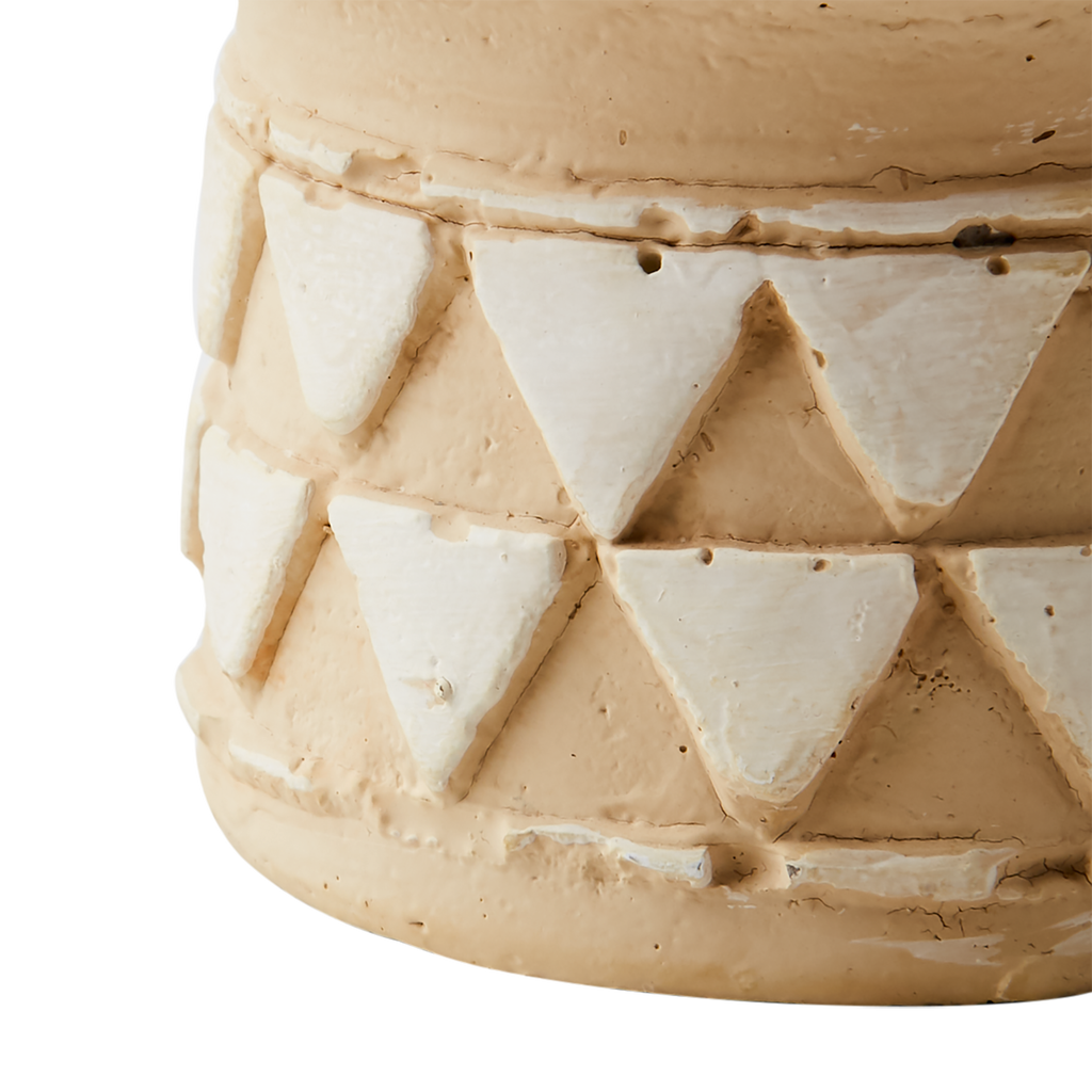 CAMILLE Kruka XS, Beige/svart