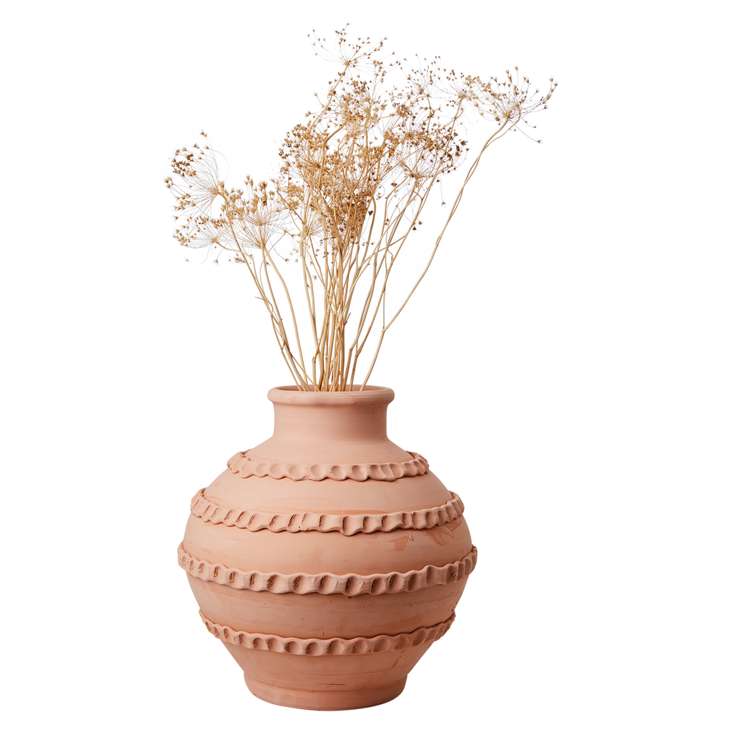 THEO Urna, Terrakotta ~Ø18/34xH37 cm