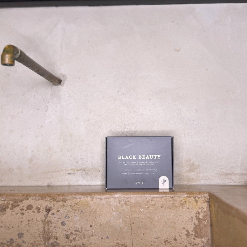 Azur Black Beauty | Natural Soap Bar | Handmade