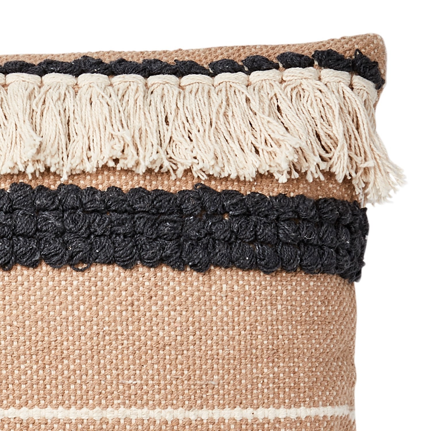 MINNA Kuddfodral, Beige/grå/elfenben