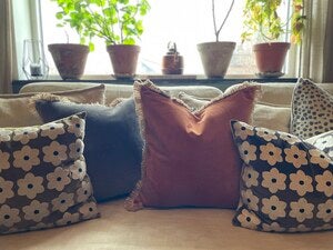 Julie Kuddfodral 50x50 Dubbelsidig design