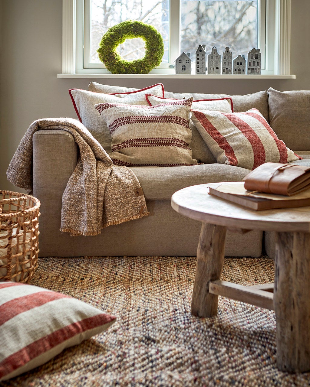 COLLECT Korg, Natur/grön