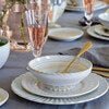Cristal Stor Sopp- och flingskål Pärlemor