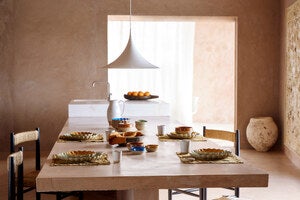 Marrakesh Middagstallrik Grön Ø 27.6 cm