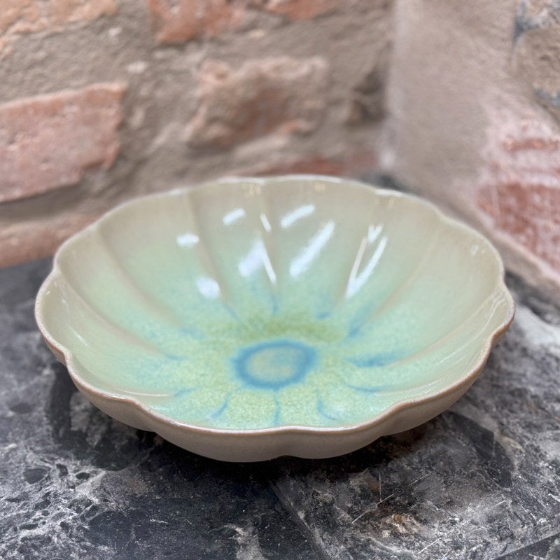 Marrakesh Sopp-, Pasta- eller serveringsskål Grön Ø 23 cm