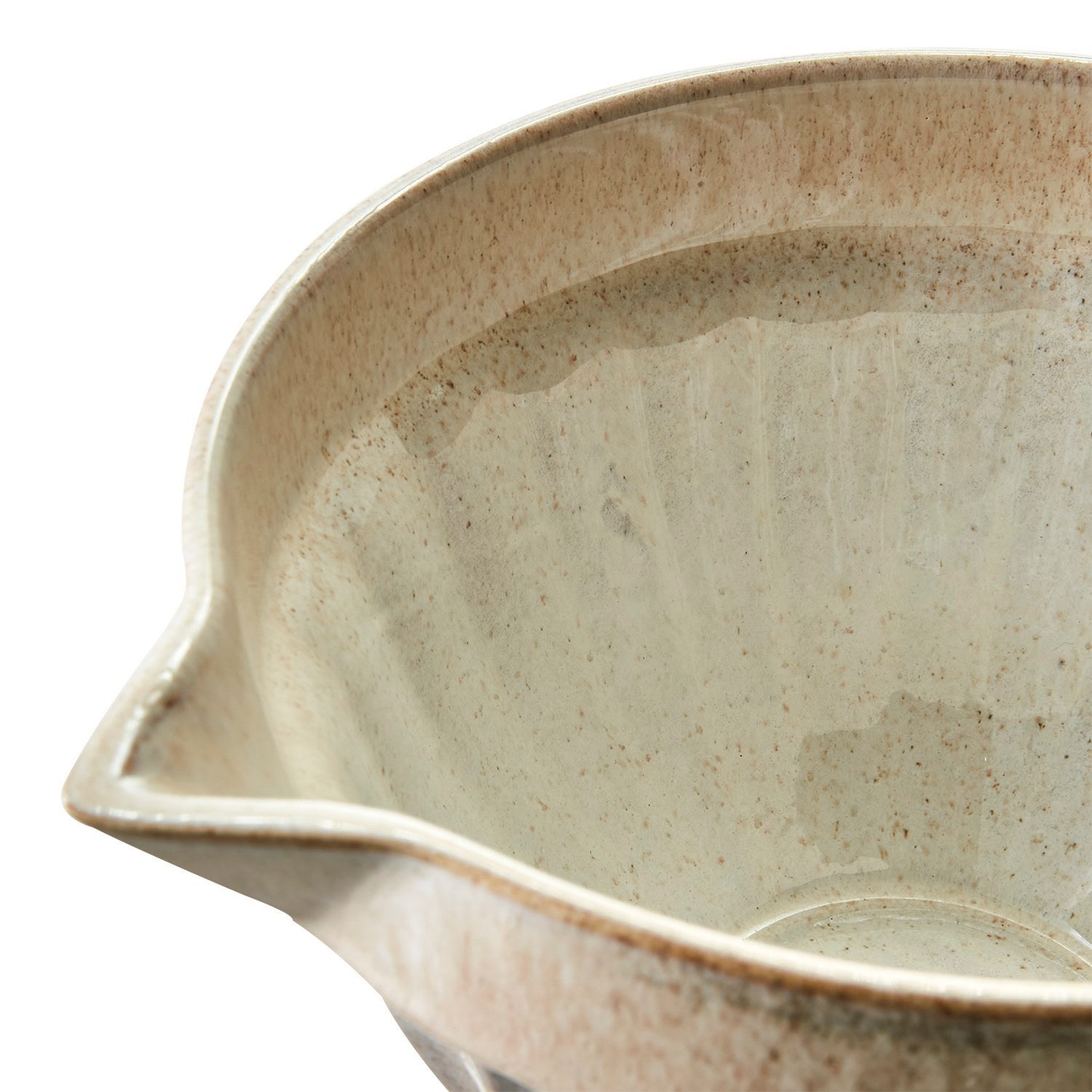 COSTA Skål med pip, Beige/flerfärgad