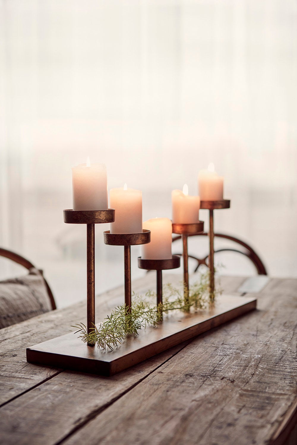 THOMAS Ljusstake L, Koppar