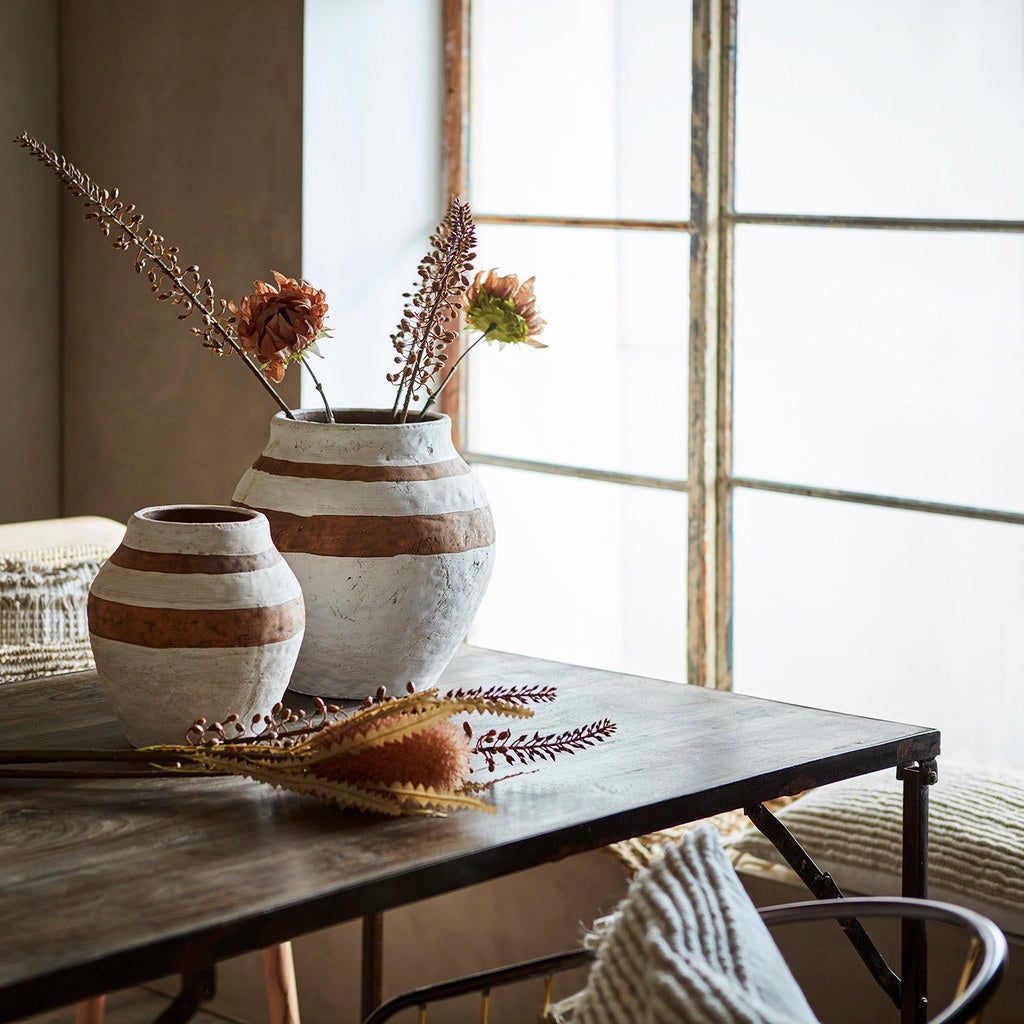 CAMILLE Kruka M, Svart/brun