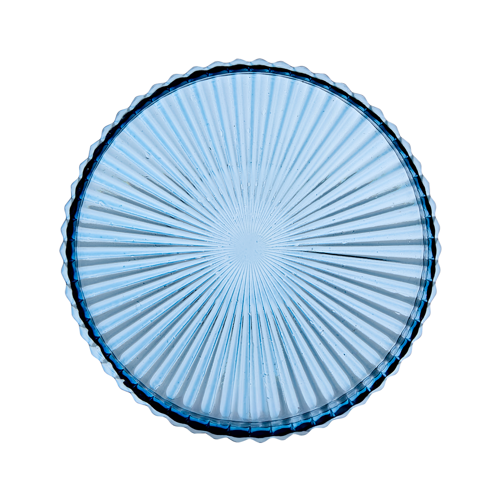 MOA Fat, Blå Ø8,5xH1.5 cm