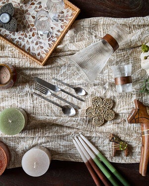 SUNNY Bricka, Grön/natur