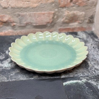 Marrakesh assiett Grön Ø 22 cm