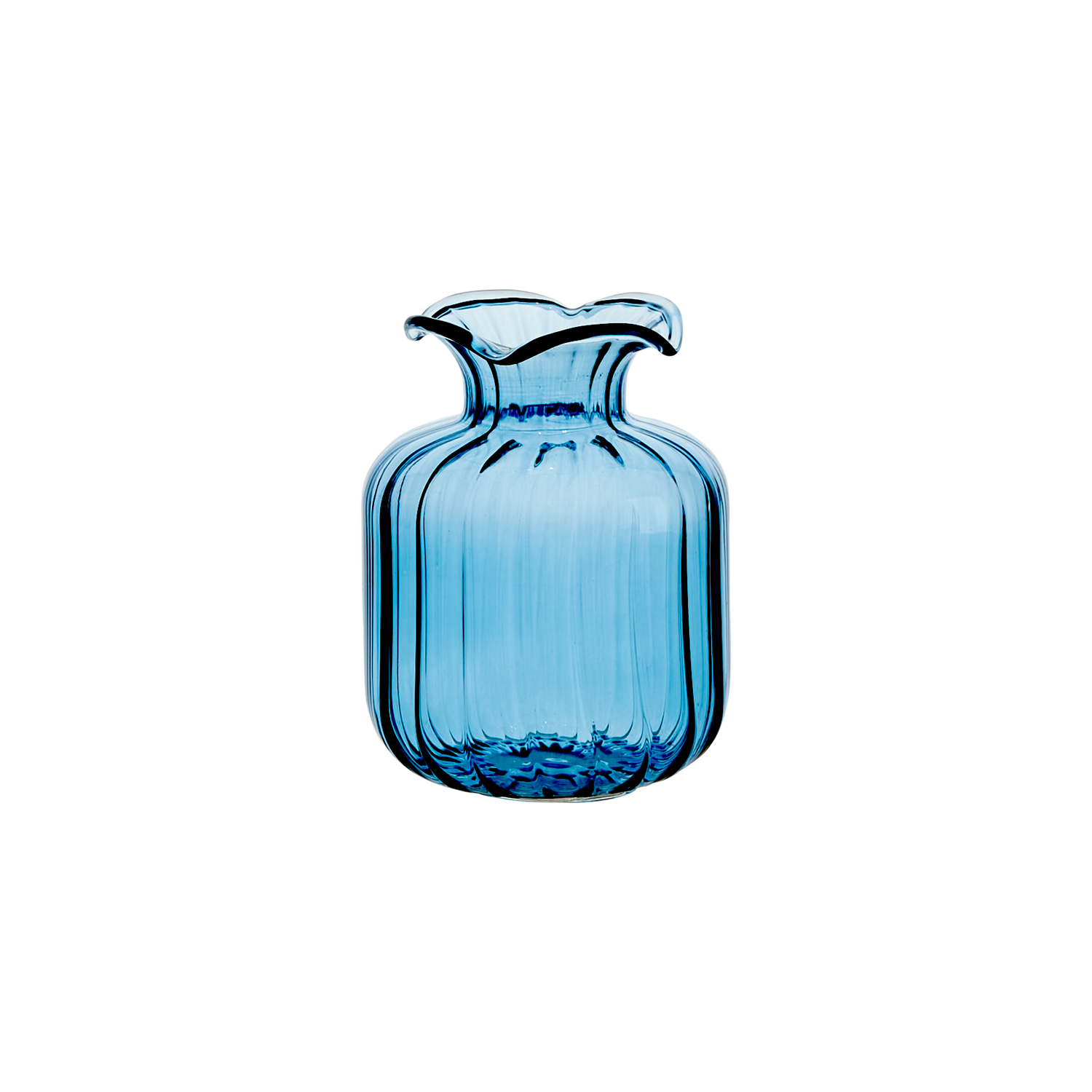 MOA vas Ø7.5xH9.5 cm, blå