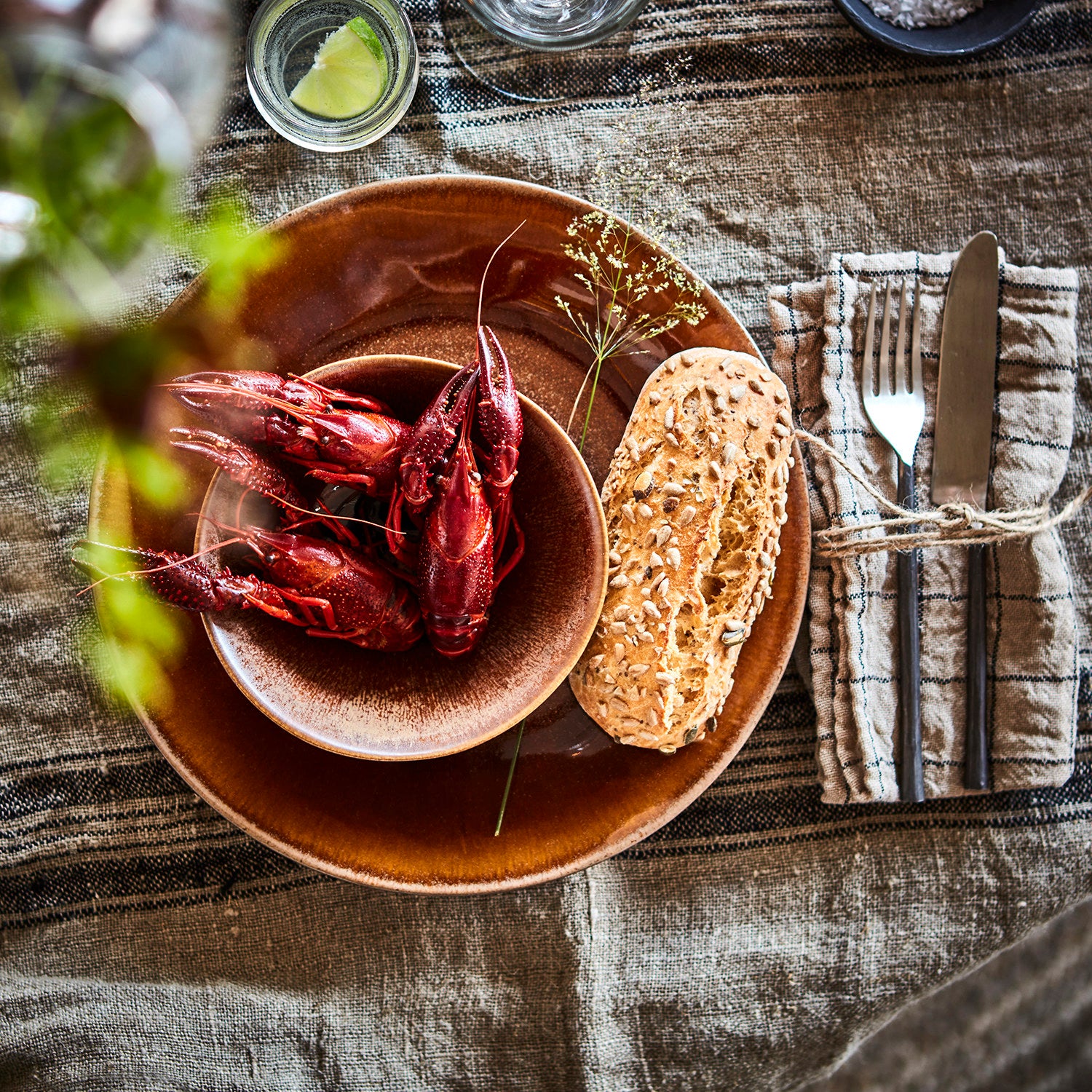 ODIN Gaffel, Silver/svart