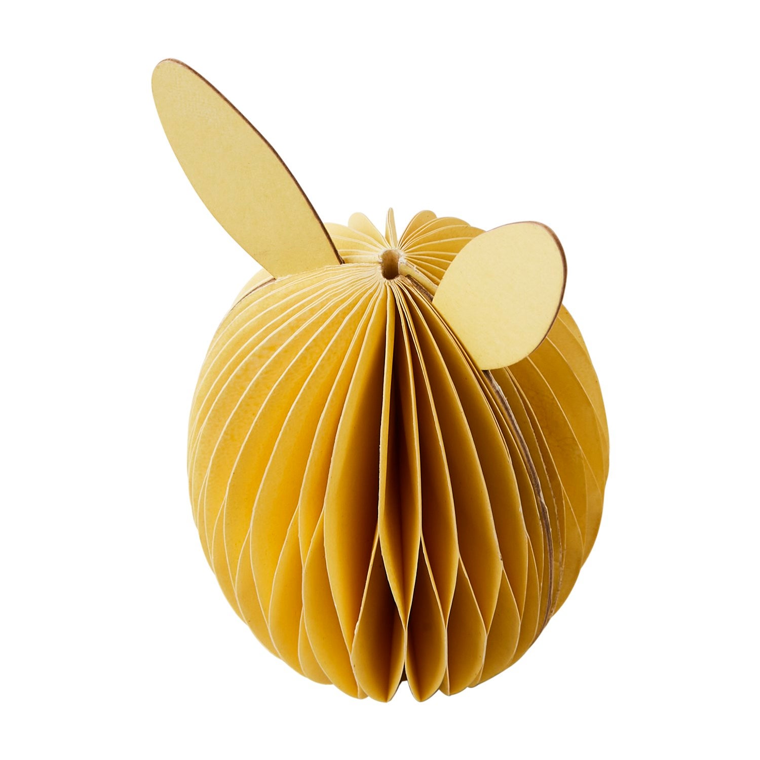 BUNNY Påskkanin i papper – Gul