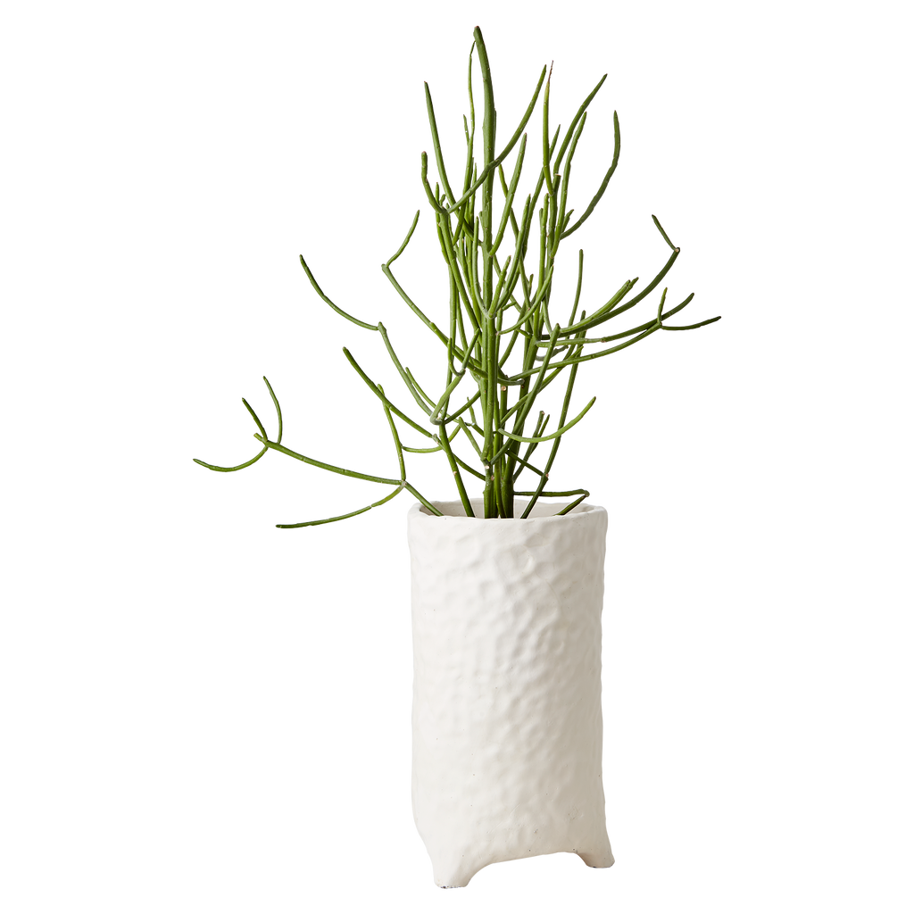 CREAM kruka L Ø31xH42 cm, elfenben